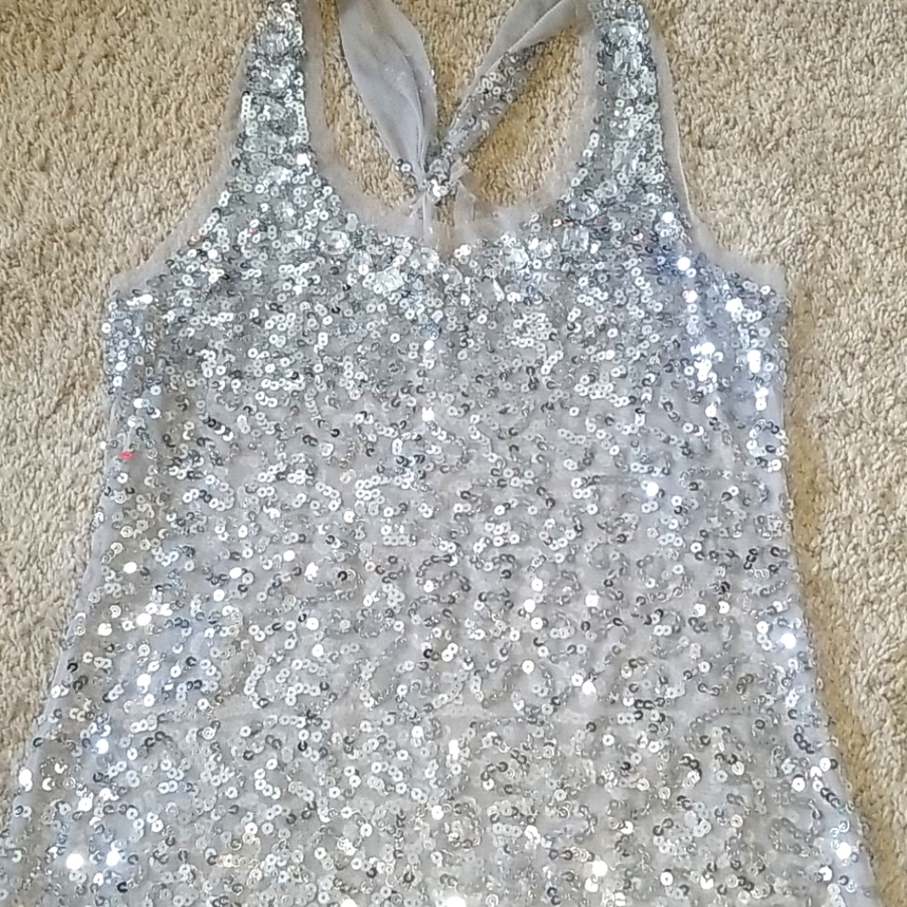 Sequins tank top - Picture 1 of 4